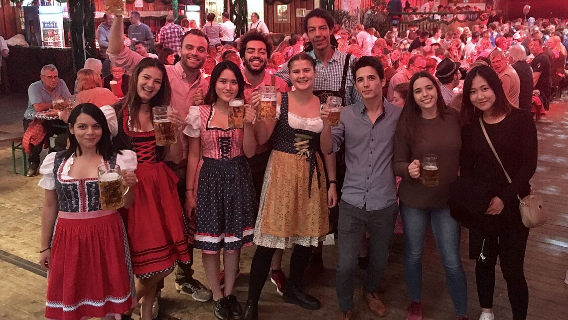 weBuddy Oktoberfest event