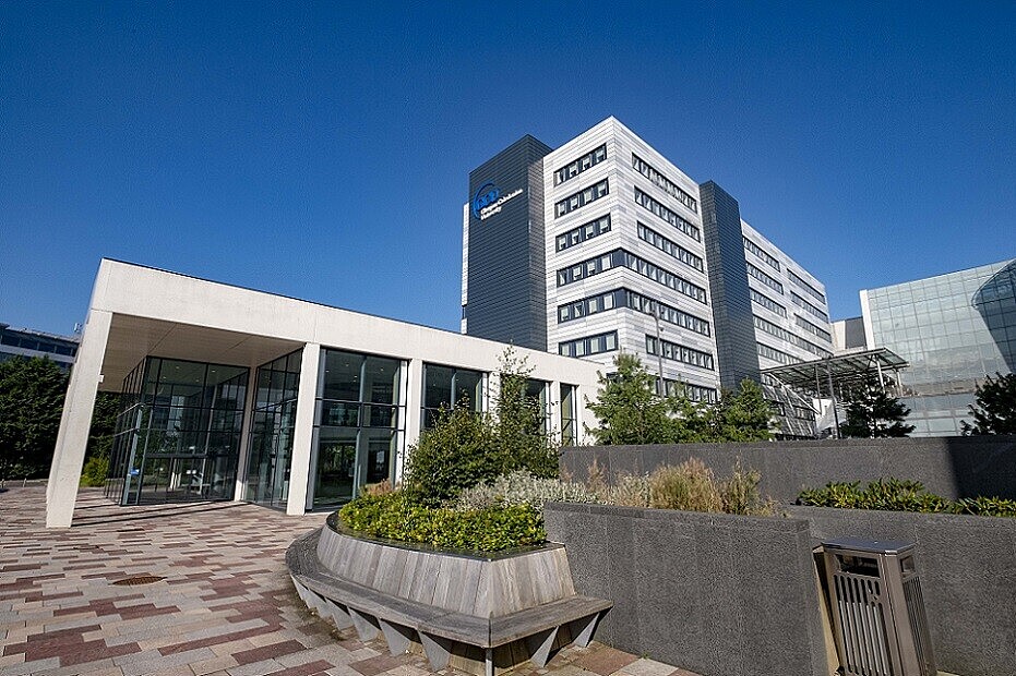 Glasgow Caledonian University Campus Außenansicht