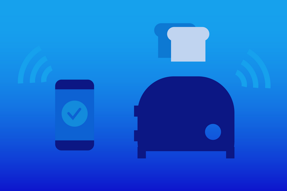 
                                 Internet of Things Grafik Zukunft mit Elektrotechnik
                            