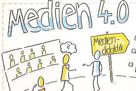 Teilprojekt 3 des Projekts "Lehre lotsen" 
                Teilprojekt 3 Medien 4.0