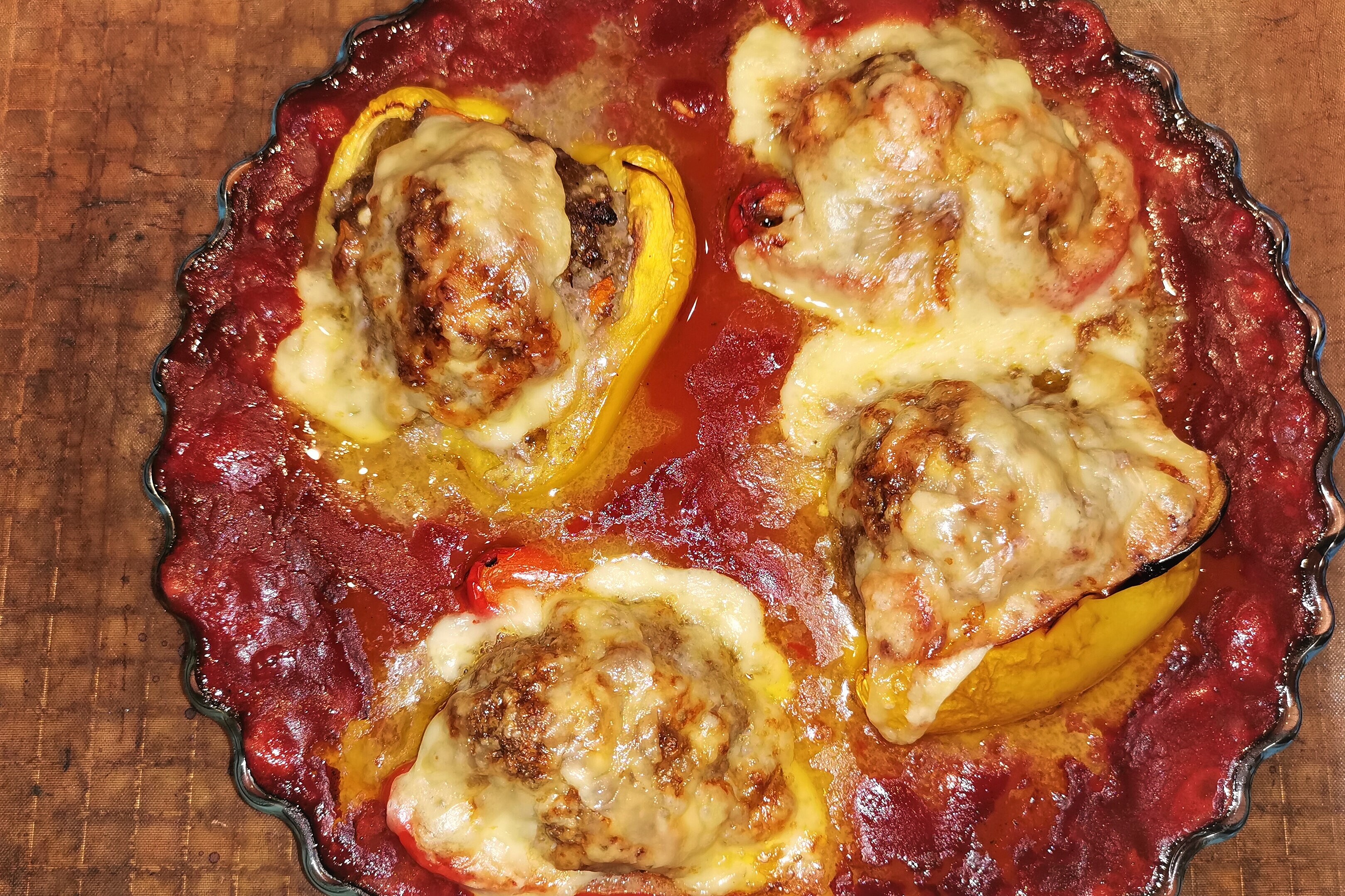 gefüllte Paprika
Paprika Gericht