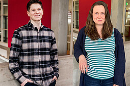 Lennart Haß und Kathrin Poggel vom Team CamPuls
Porträt von Lennart Haß und Kathrin Poggel