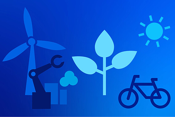 
                                Klimaschutz - Zukunft mit Elektrotechnik
                            