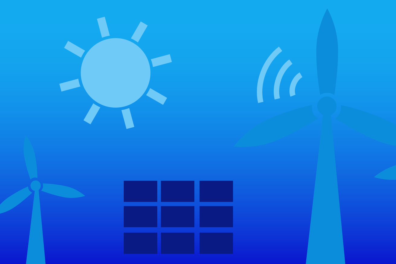 
                 Energie Grafik Zukunft mit Elektrotechnik
            