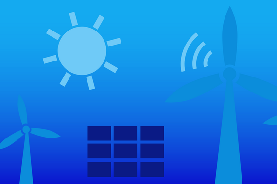 
                                 Energie Grafik Zukunft mit Elektrotechnik
                            