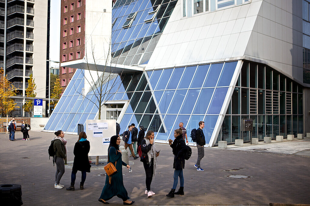 Students at the Faculty of Business and Social Sciences anniversary celebrations