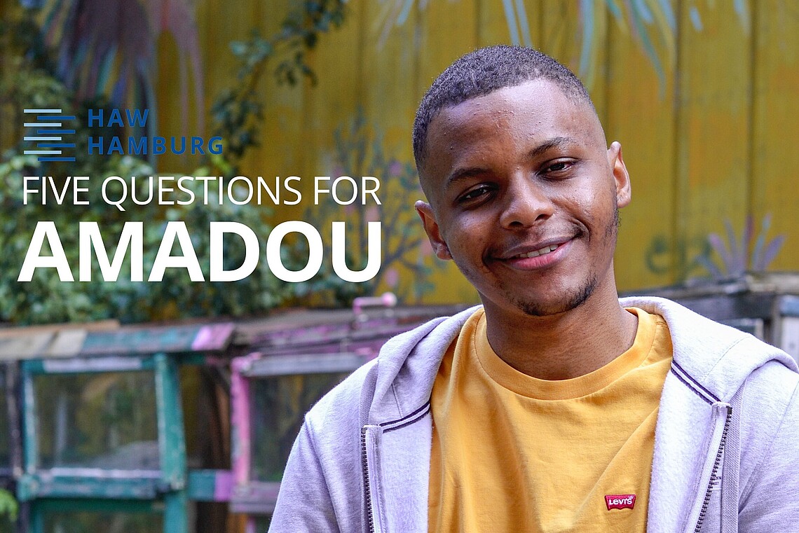 Afrikanischer Student